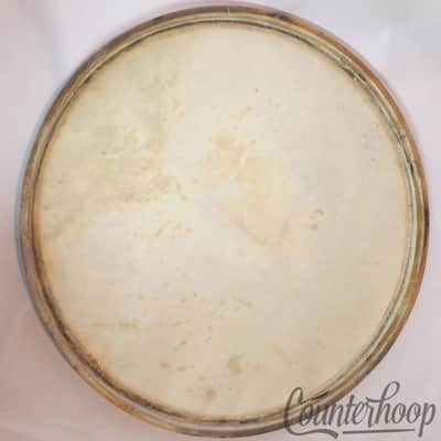 *Gretsch 20"Calf Skin Bass Drum Batter Calfskin Head USA Vintage 50s Broadkaster image 3