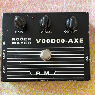 Roger Mayer Voodoo Axe Fuzz Pedal active splitter 90s image 4