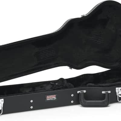 Gator GW-LPS Deluxe Wood Case for Single-Cutaway Electric Guitars image 3