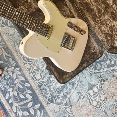 Warmoth/MJT Telecaster 2026 - Relic Nitro Faded Shell Pink image 8