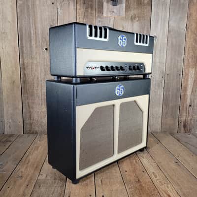 65 Amps London Head and 1x12 Cab - Black and Cream image 3