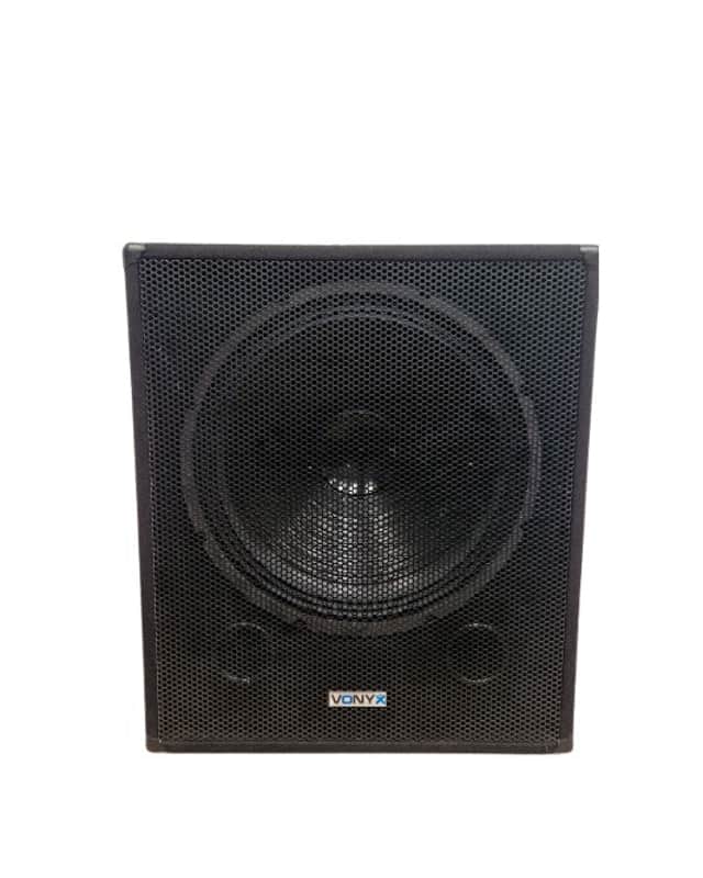 Vonyx SWA18 - Subwoofers - Black - Fair w/ Original Box image 1