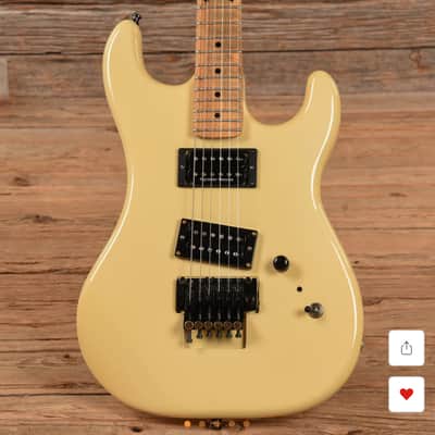 1987 Kramer Baretta White Cream image 1
