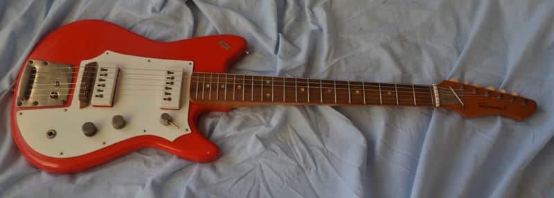 60s vintage Futurama II Electric Guitar image 1