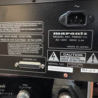 Marantz PMD511U 1990s image 4