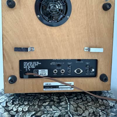 Akai 1722W 1/4" 2-Channel 4-Track Tape Recorder 1970s - Silver image 5
