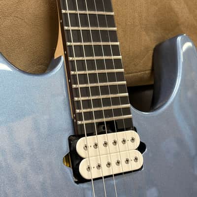 Jackson MJ Series Dinky DKR - Ebony Fingerboard, Ice Blue Metallic, Used image 6