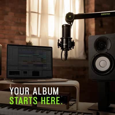 Shure SM4 Studio Recording Microphone Kit, XLR Home Studio Condenser Mic Bundle image 6
