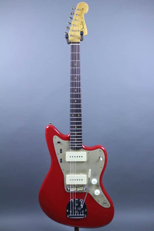 2024 Fender Custom Shop '59 Jazzmaster Journeyman Relic 250K - Aged Dakota Red image 1