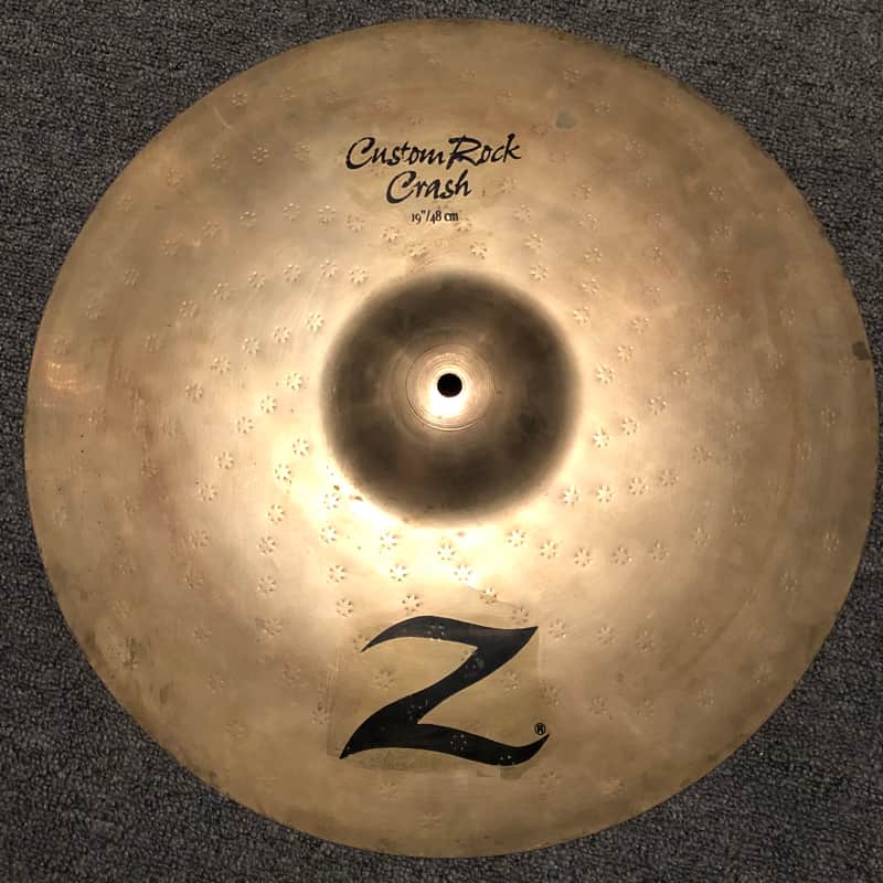 Zildjian 19" Z Custom Rock Crash Cymbal 1993 - 2001 image 1