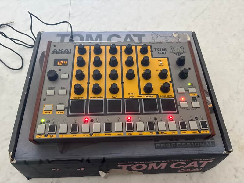 Akai Tom Cat Analog Drum Machine 2015 - Present - Yellow image 1