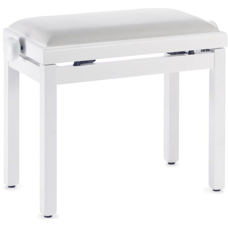 Stagg PB39 Oak Piano Bench with Velvet Set image 1