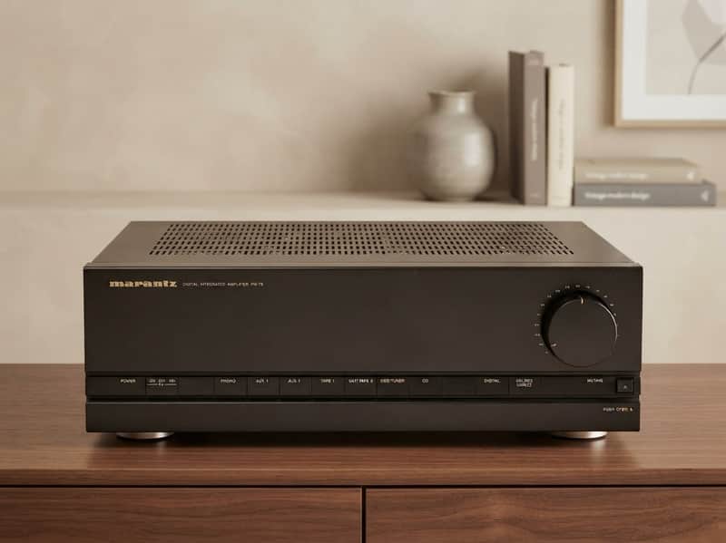 Marantz PM-75 Rare Vintage Stereo Integrated Amplifier Tested Hi-Fi Warranty