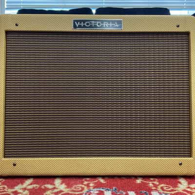 Victoria Vicky Verb Tweed Combo Amplifier image 2