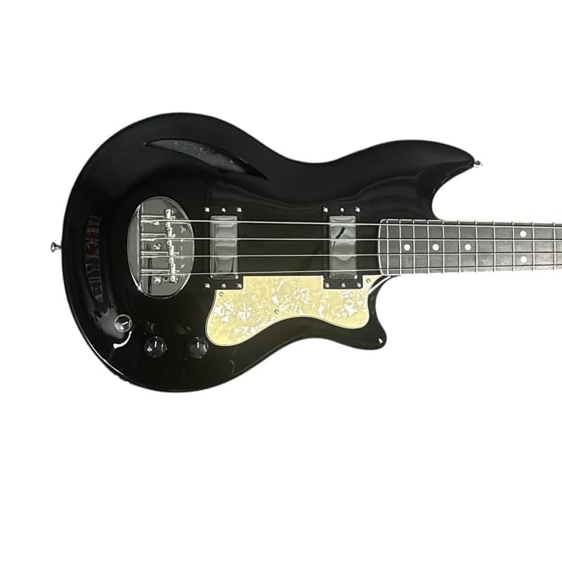Lakland Skyline HB-30 Short Scale Hollow Body, Black Gloss / Pau Ferro 7.4 LBS *IN STOCK* image 1