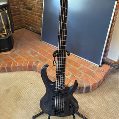 Ibanez BTB805MS-TGF Bass Workshop 2022 - Present - Transparent Gray Flat image 1