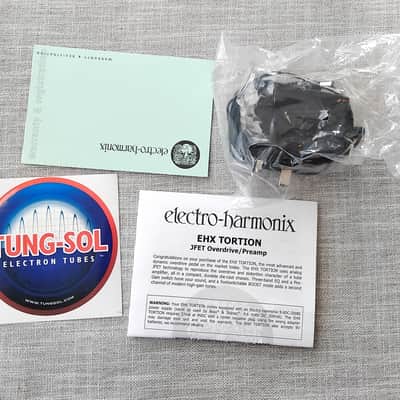 Electro-Harmonix EHX Tortion JFET Overdrive/Preamp/Distortion, with box and power supply image 7