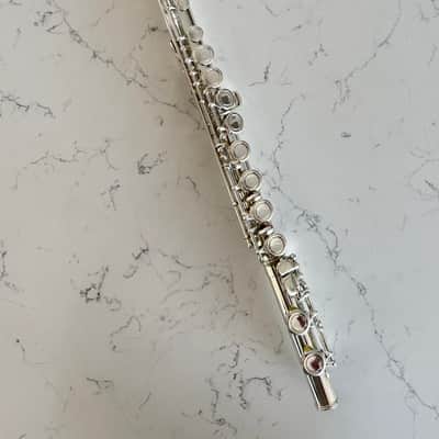 Powell Sonaré PS-101 Flute in C, offset G, with original case and accessories. - Silver Plated image 4