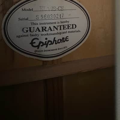 Epiphone ELVIS-CE - Black image 12
