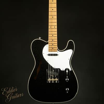 2023 - Suhr Eddie's Guitars Exclusive Custom Classic T Roasted - Black Sparkle image 3