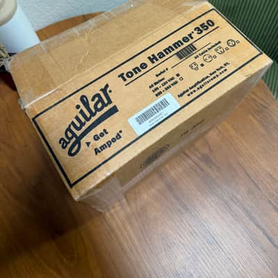 Aguilar Tone Hammer 350 350-Watt Bass Amp Head 2012 - 2019 - Aluminum image 2