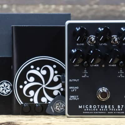 Darkglass Electronics Mucrotubes B7K v2 Analog Bass Preamp Effect Pedal image 8
