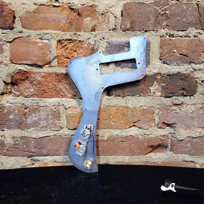 Guyatone MIJ Aluminum Pickguard w/ Electronics (1960s - Silver) image 2