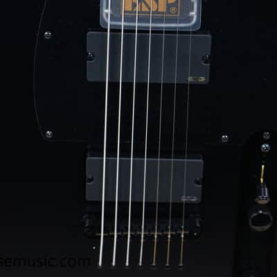 ESP E-II T-B7 Baritone - Black Satin image 5