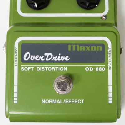 1990s Maxon OD-880 Soft Distortion Overdrive Vintage Guitar