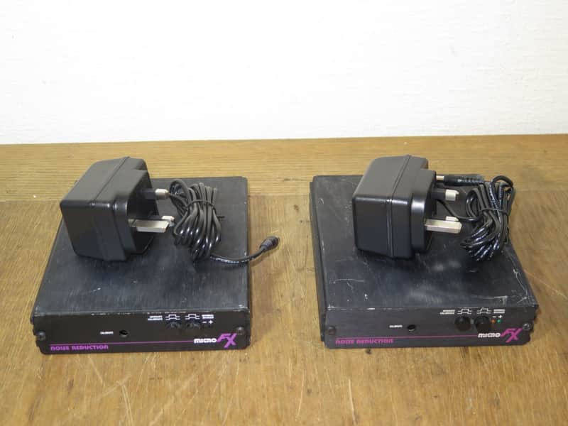 2 x Valley International micro FX Noise Reduction sound gate - PAIR / RECAPPED image 1