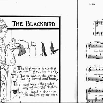 Juvenile Happy Days Twelve Little Piano Pieces with Words Book OP166 Bach Music Co. 1925 Piano Book 1925 - Vintage from 1925 Music Sheet Book image 4