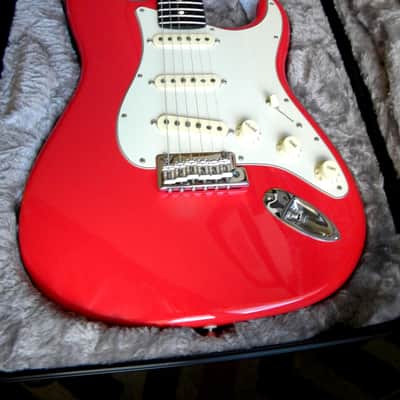 Fender Fender Stratocaster Professional FSR 2020 Fiesta Red Limited Edition Solid Rosewood neck 2020 - fiesta red image 7