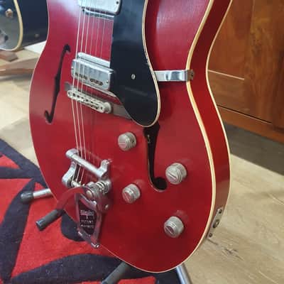 Maton 777 Supreme 1964 - Translucent red image 5