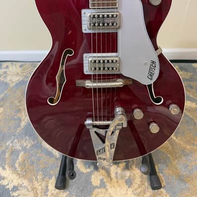 Gretsch G6119T Players Edition Tennessee Rose - 2016 - Deep Cherry Stain, Bigsby image 3