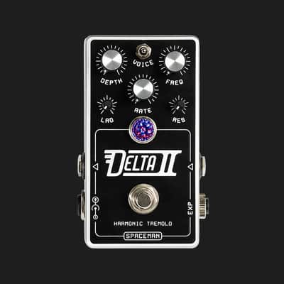 Spaceman Delta II Cadet: Harmonic Tremolo 2025 - Present - Black / Silver image 2