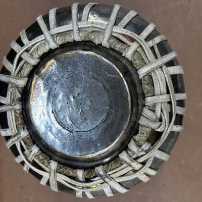 Handmade Indian Tabla Drum (Dayan) – Metal Shell image 4