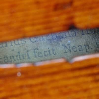 Violin by Gennaro Gagliano Violin by Gennaro Gagliano 1765 Made in Naples in 1765 image 5