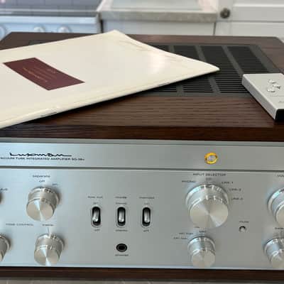LUXMAN SQ-38u VACCUM TUBE INTEGRATED AMPLIFIER in Excellent Condition image 3