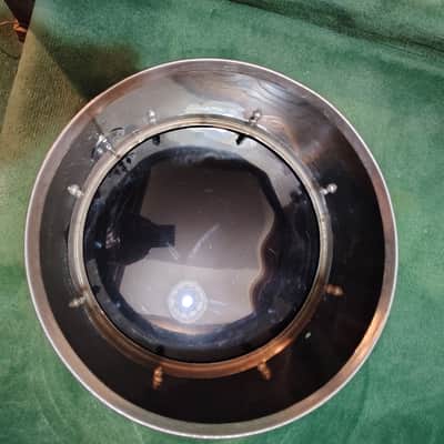 Ludwig Stainless Steel 18"(Diameter)x10"(Depth) Tom 1970's - Stainless Steel image 8