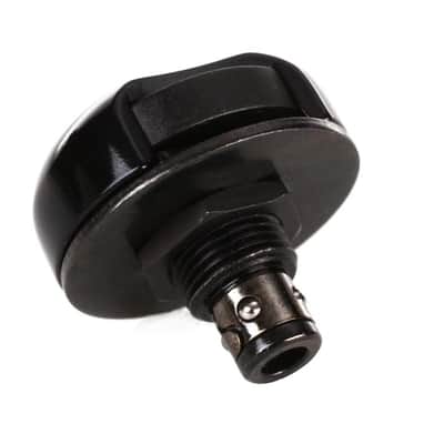 Super Locks Black Finish Steel - Robust Design - Pair, Easy Attach-Detach Mechanics, pilot hole spec: 7/16" drill 1-1/2" deep image 3