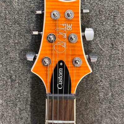 PRS PRS SE Custom 24 Semi-Hollow Piezo Vintage Sunburst w/ PRS Bag image 4