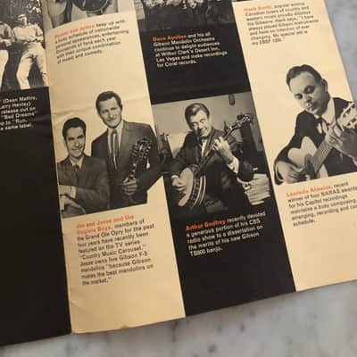 1968 Gibson Gazette Volume 8 No 2. Les Paul Reintroduction of Standard and Custom Rare Vintage image 11