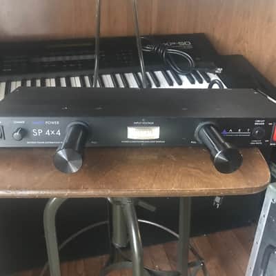ART (Furman style) SP 4x4  Power Distribution System with pull out lights, Voltage monitor and rack mount bolts and washers image 1