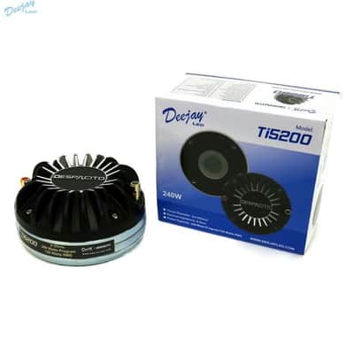DEEJAY LED TI5200 DJL Despacito 2-inch Titanium Neo Driver Small Speaker 8 Ohm 120 Watts RMS 240 Watts Program image 2
