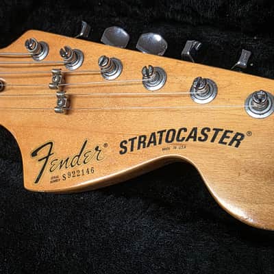 1979 Fender Stratocaster Natural Butterscotch Ash American Vintage 70s 1970's USA Strat Guitar image 3