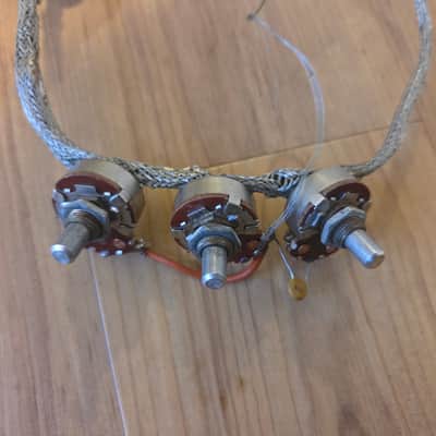 Vintage 1965 National Newport 82 Electric Guitar Wiring Harness w/ Switch Plate, CTS Pots, Jack! image 3