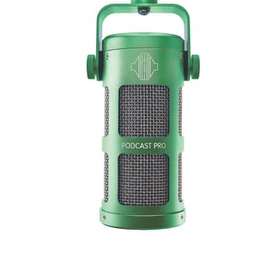 Sontronics Podcast Pro - Dynamic Podcast / Streaming / Broadcast / Gaming Microphone - GREEN image 1