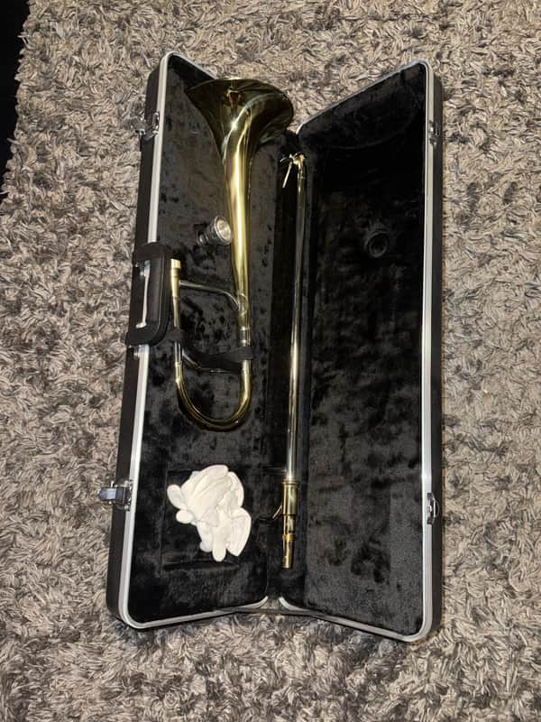 Moz Eb Alto Trombone 2020s - Gold image 1