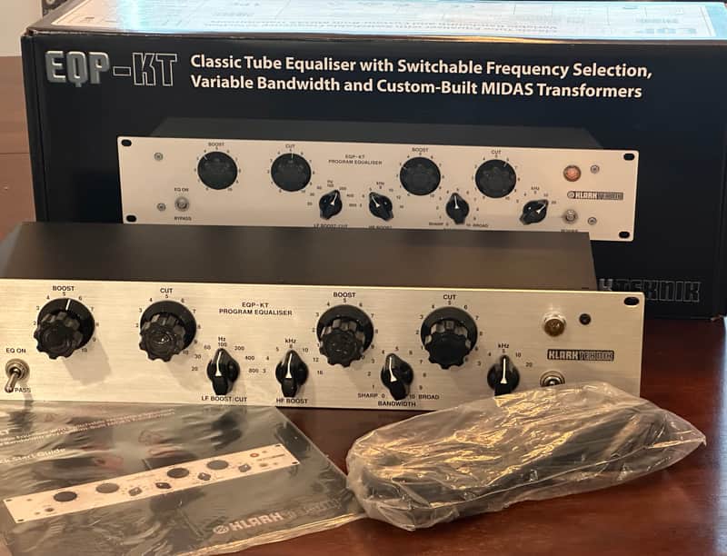 Klark Teknik EQP-KT Classic Tube Equalizer 2017 - 2019 - Silver image 1