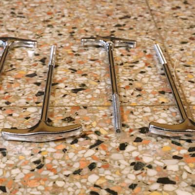 Ludwig 6-1/8" Chrome T Rods 4pk Vintage 1960's -70's image 7